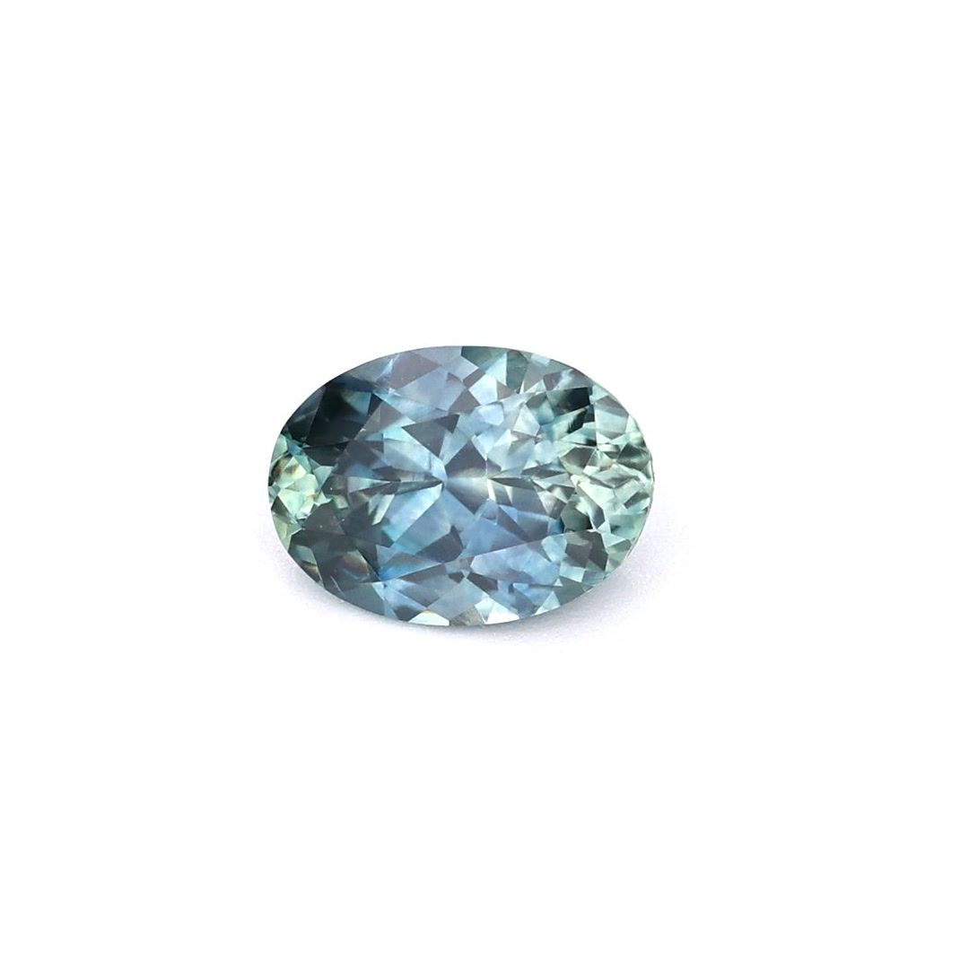 SAPPHIRE FACETED 0.69ct GREEN Green EC UNITEDSTATES HEATED