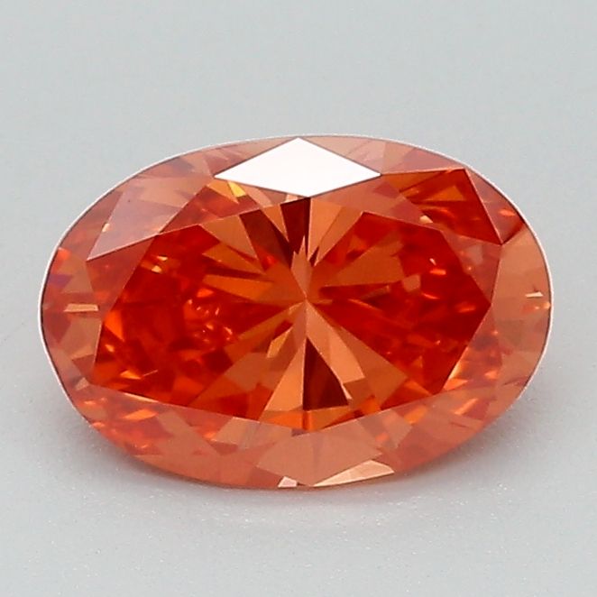 1.04 CT Fancy Vivid Pink OVAL
