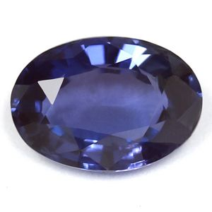 Szafir 1,29 ct, niebieski, szlif owalny