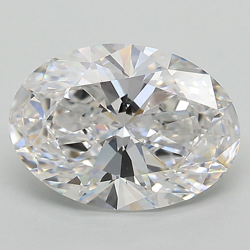 Diamant Ovale 2.71 ct - Couleur D - Pureté VS1