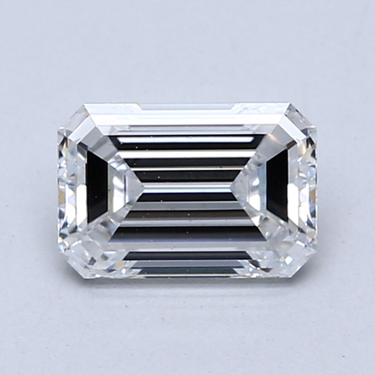 Diamant Émeraude 1.08 ct - Couleur D - Pureté VS2
