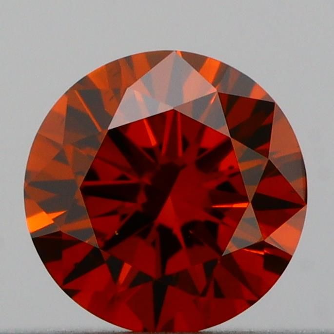 0.23 CT Fancy Deep Orange ROUND