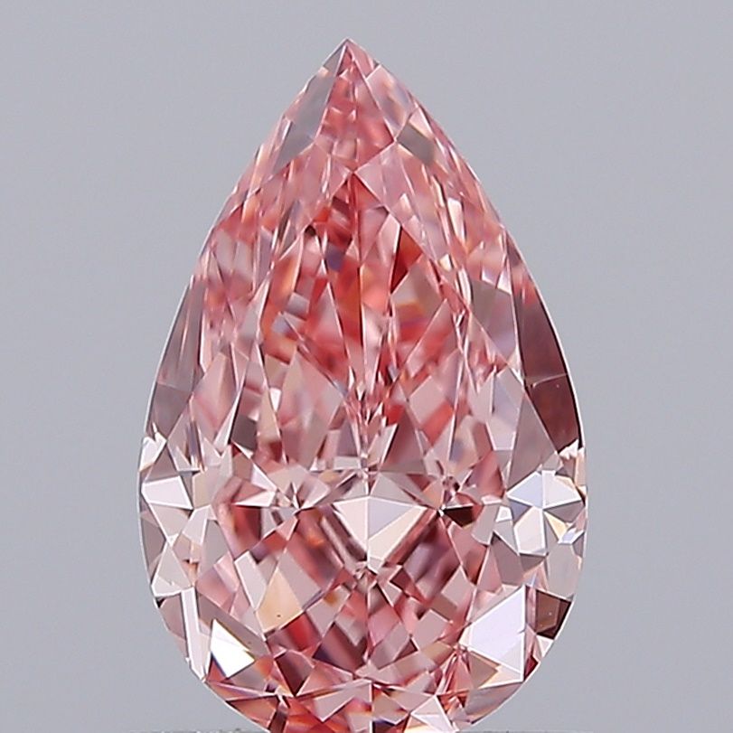 1.13 CT Fancy Vivid Pink PEAR