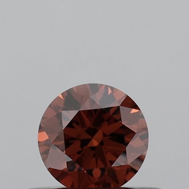 0.36 CT Fancy Vivid Orange ROUND