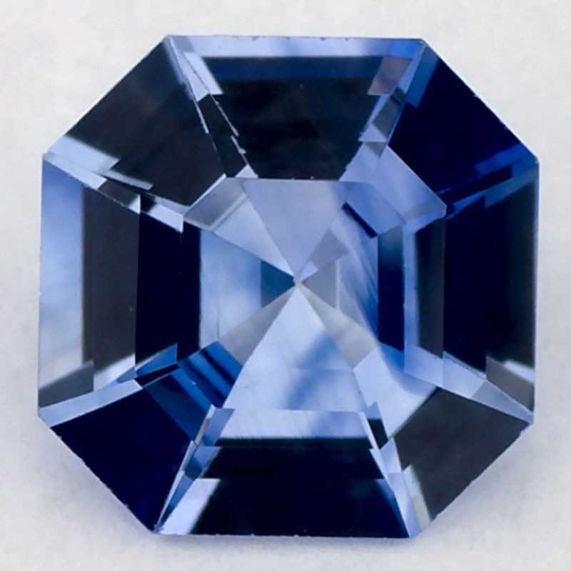Szafir 1,14 ct, niebieski, szlif ośmiokątny