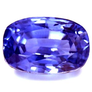 Szafir 1,11 ct, niebieski, szlif cushion