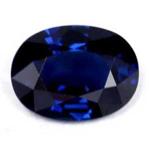 Szafir 1,61 ct, niebieski, szlif owalny
