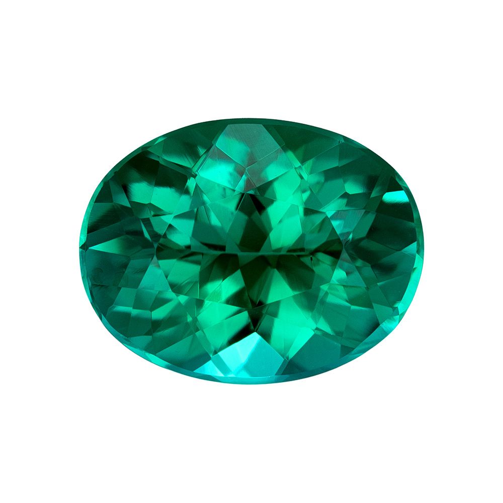 TOURMALINE FACETED 1.67ct TEAL SI BRAZIL HEATED
