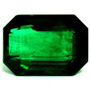 Szmaragd 4,26 ct, zielony, szlif szmaragdowy
