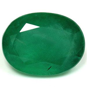 Szmaragd 4,84 ct, zielony, szlif owalny