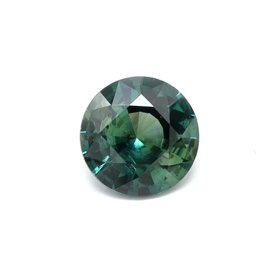 SAPPHIRE FACETED 0.84ct TEAL TEAL EC MADAGASCAR HEATED