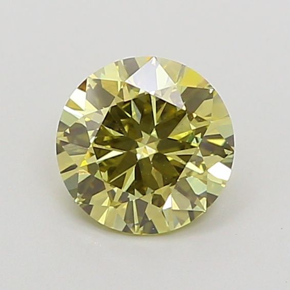 1.0 CT Fancy Light Yellow ROUND