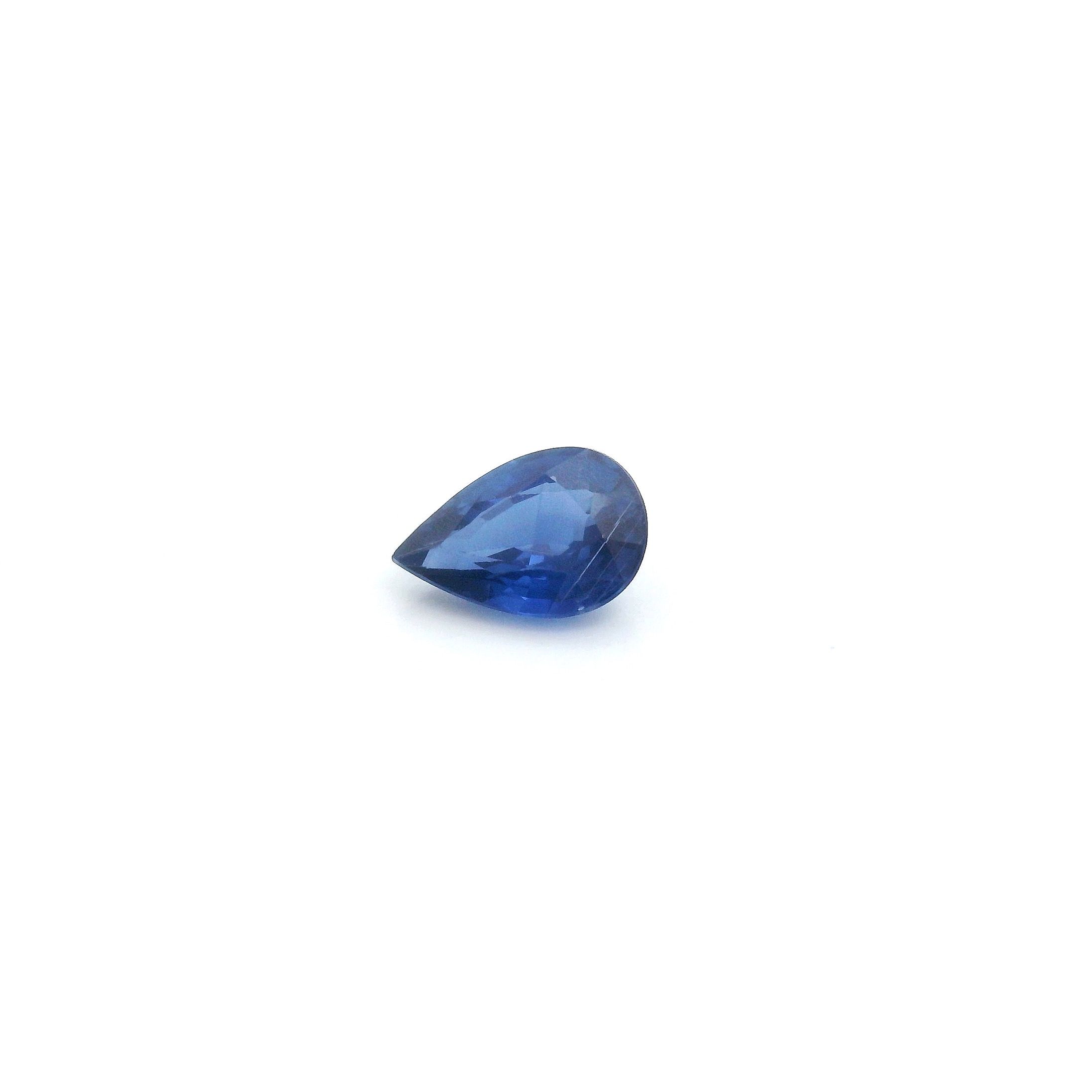 0.55 ct Pear sapphire
