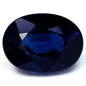 Szafir 1,70 ct, niebieski, szlif owalny