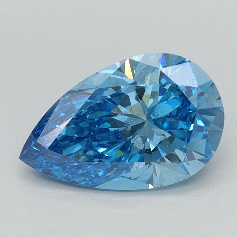 1.0 CT Faint Blue PEAR
