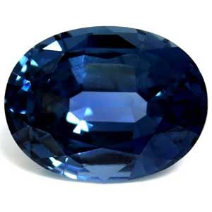Szafir 1,79 ct, niebieski, szlif owalny