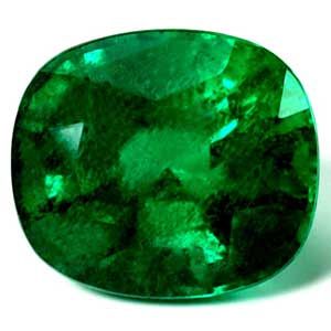 Szmaragd 3,24 ct, zielony, szlif cushion