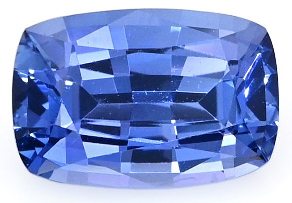 Szafir 1,49 ct, niebieski, szlif cushion