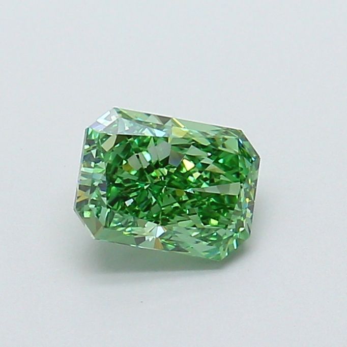 1.01 CT Fancy Vivid Green RADIANT