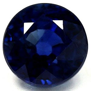 SAPPHIRE FACETED 0.77ct BLUE Intense Blue EC MADAGASCAR NONE