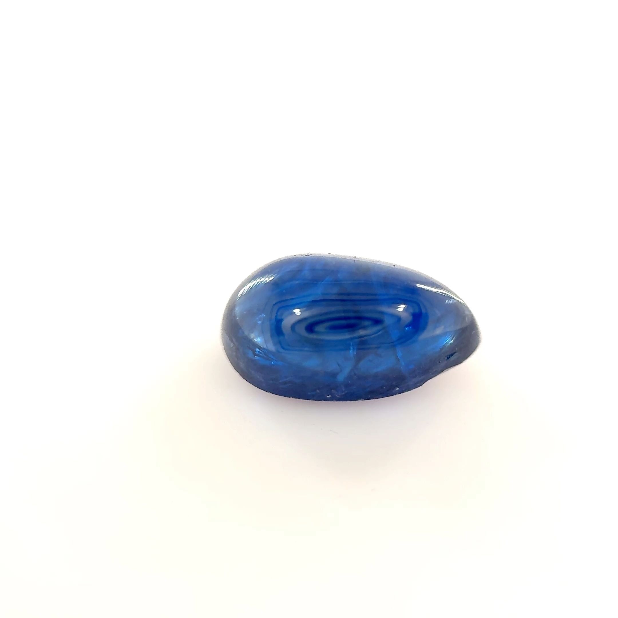 SAPPHIRE CABOCHON 2.66ct BLUE Deep EC THAILAND HEATED