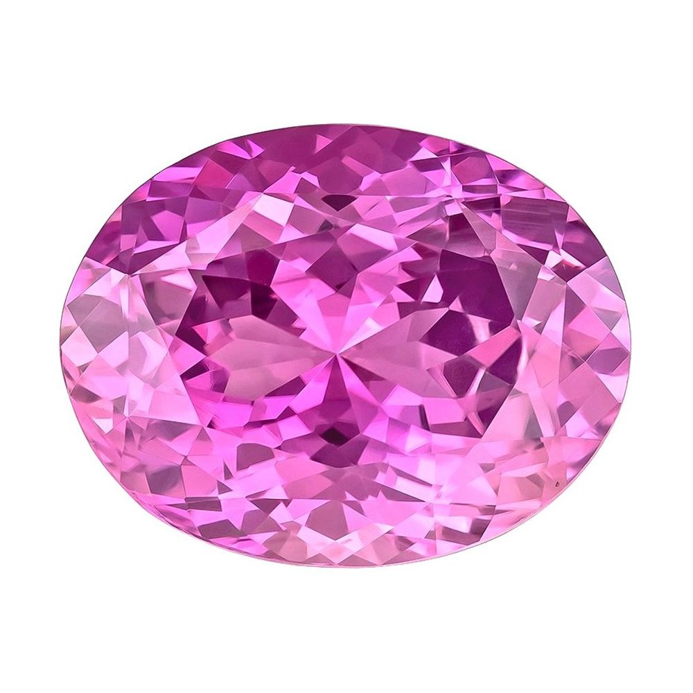 SAPPHIRE FACETED 3.9ct PINK SI MADAGASCAR HEATED