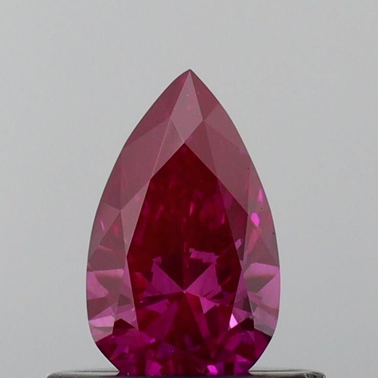 0.47 CT Fancy Deep Pink PEAR