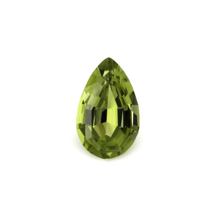 TOURMALINE FACETED 0.84ct GREEN Green EC MOZAMBIQUE HEATED