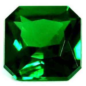 GARNET FACETED 0.49ct GREEN Intense Green EC REST_OF_AFRICA NONE