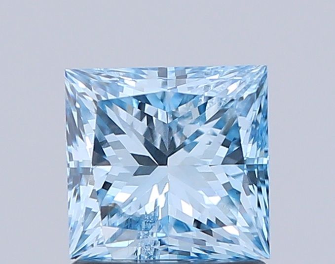 1.24 CT Fancy Vivid Blue PRINCESS