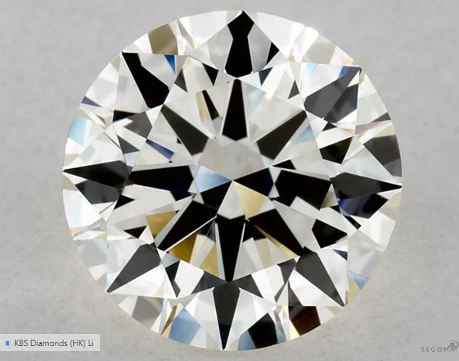 Prírodný diamant okrúhly...