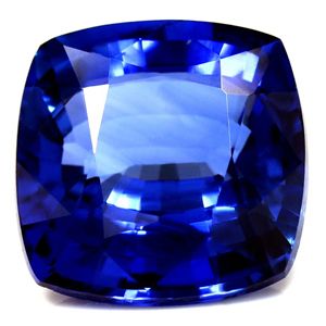 Szafir 7,13 ct, niebieski, szlif cushion