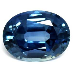 SAPPHIRE FACETED 1.73ct BLUE Vivid Blue EC SRILANKA NONE