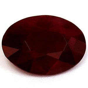 RUBY FACETED 1.28ct RED Pigeon Blood Red SI REST_OF_AFRICA HEATED