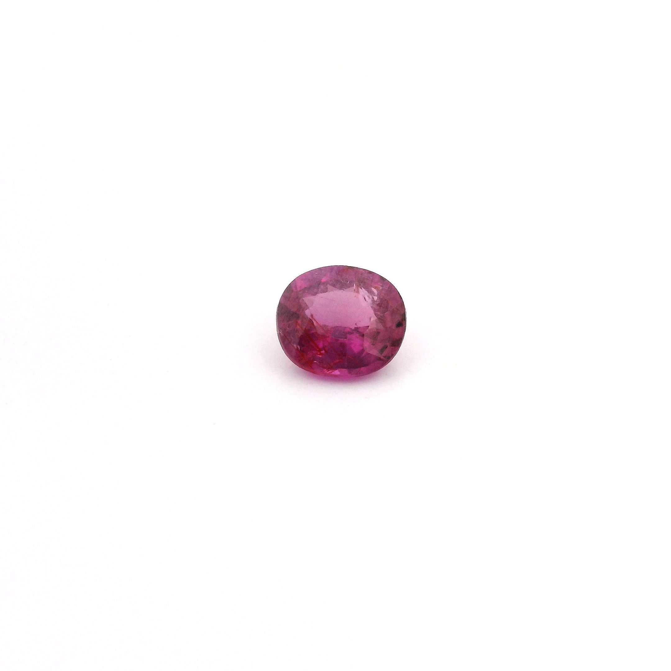 RUBY FACETED 0.44ct RED Intense SI MOZAMBIQUE NONE