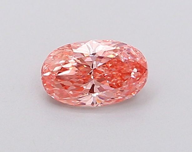 0.34 CT Fancy Vivid Pink OVAL