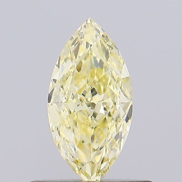0.44 CT Fancy Intense Yellow MARQUISE