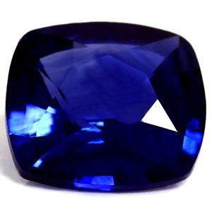 SAPPHIRE FACETED 1.07ct BLUE Intense Blue EC SRILANKA HEATED