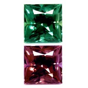 ALEXANDRITE FACETED 0.1ct GREEN Blue Green to Intense Purple EC BRAZIL NONE
