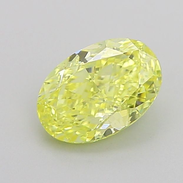 1.09 CT Fancy Intense Yellow OVAL