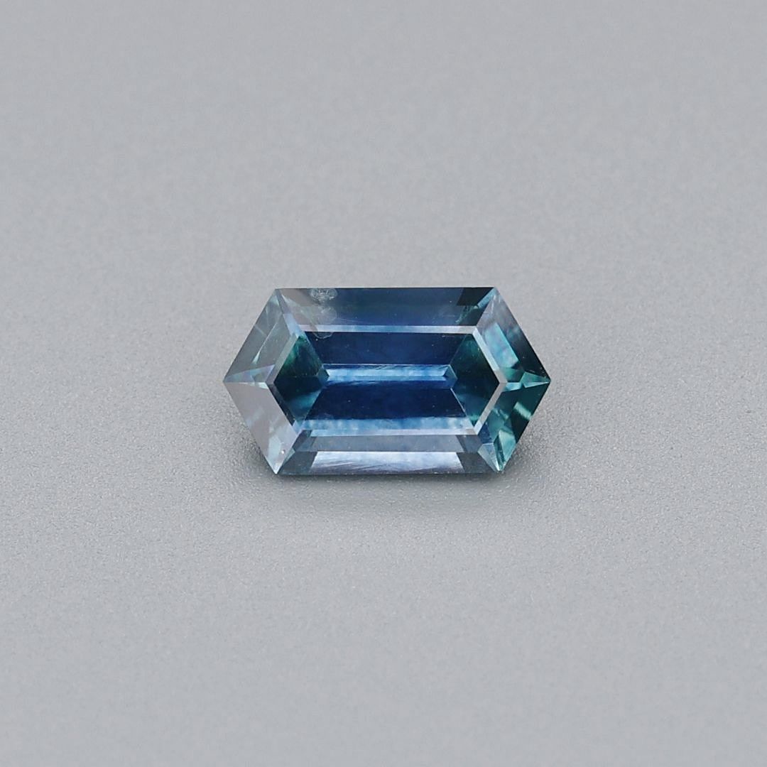 SAPPHIRE FACETED 0.76ct GREEN Green EC UNITEDSTATES HEATED