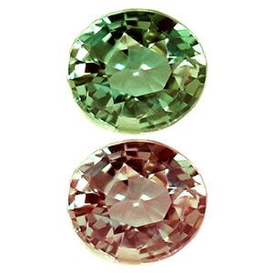 ALEXANDRITE FACETED 0.24ct GREEN Green to Purple EC SRILANKA NONE