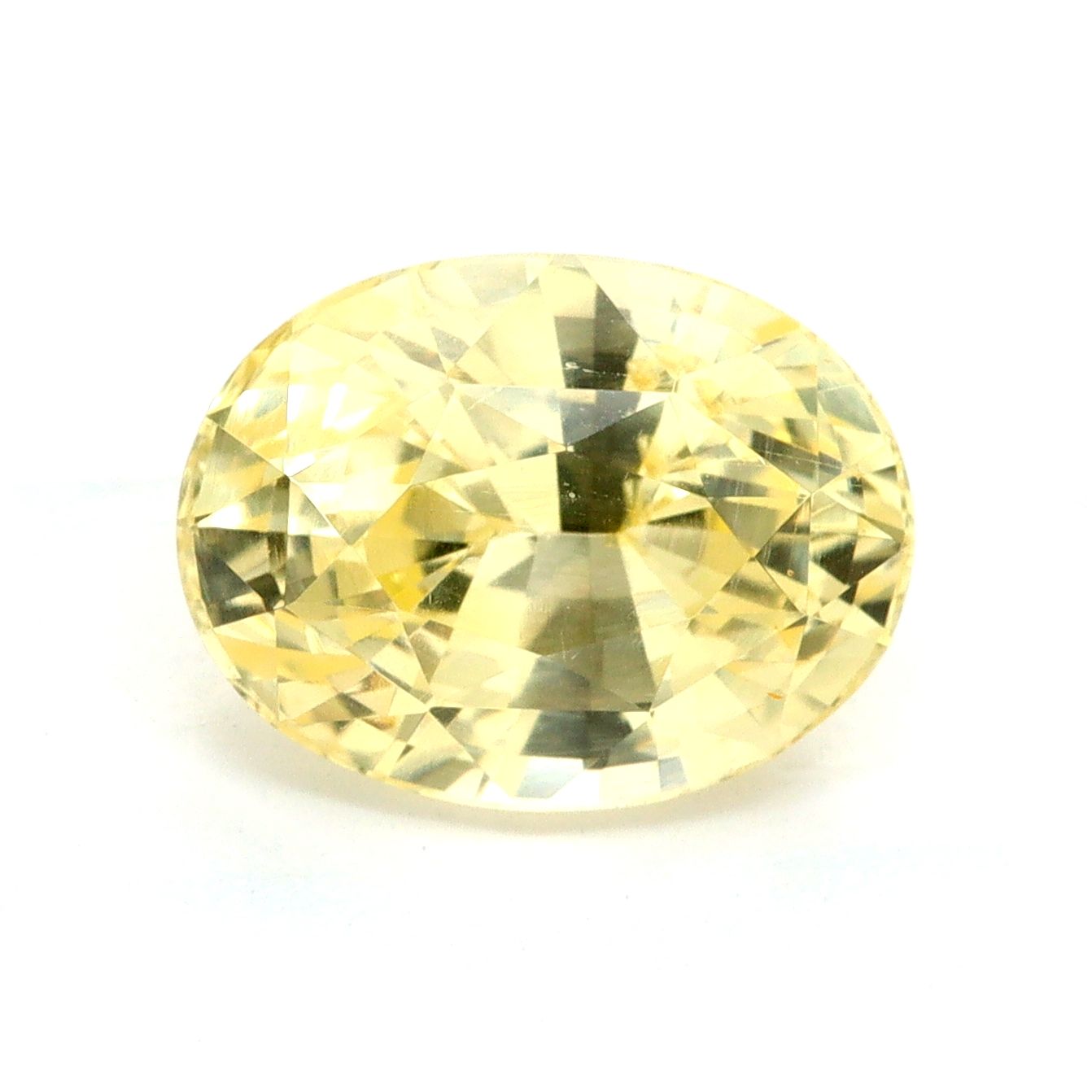 SAPPHIRE FACETED 2.88ct YELLOW EC SRILANKA NONE