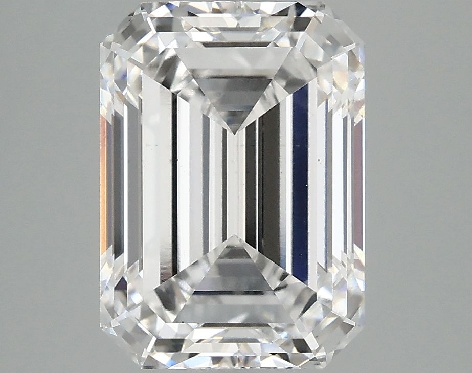 Diamant Émeraude 4.10 ct - Couleur D - Pureté VS1