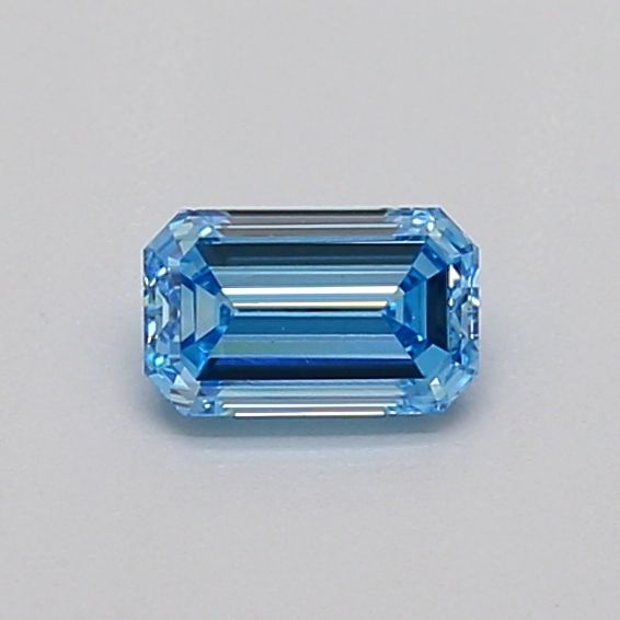 0.31-carat emerald diamond with null color, null cut, and VVS2 clarity.