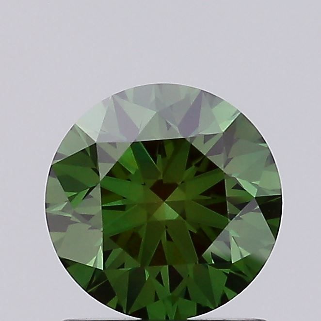 1.02 CT Fancy Deep Green ROUND