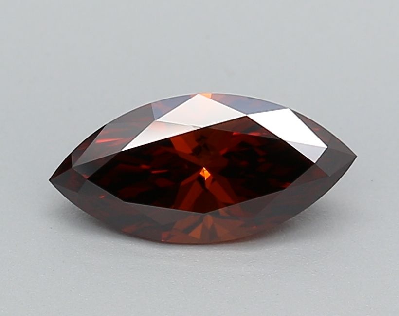0.73 CT Fancy Deep Orange MARQUISE