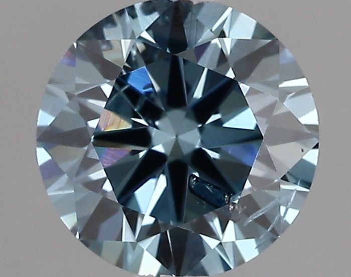 1.1 CT Fancy Vivid Blue ROUND