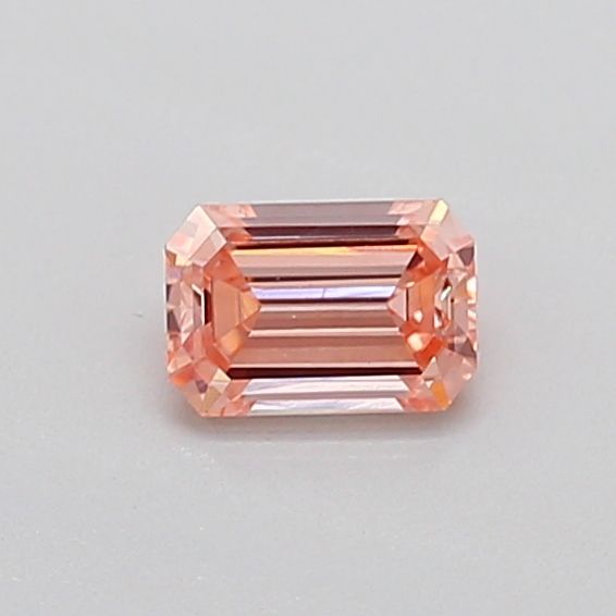 0.31 CT Fancy Intense Orange EMERALD