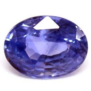 Szafir 1,17 ct, niebieski, szlif owalny